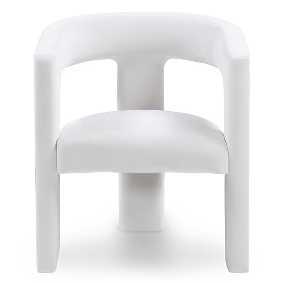 Lory Relaxation Chair, Velvet, Light Beige