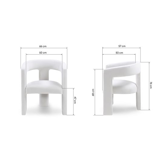 Lory Relaxation Chair, Velvet, Light Beige