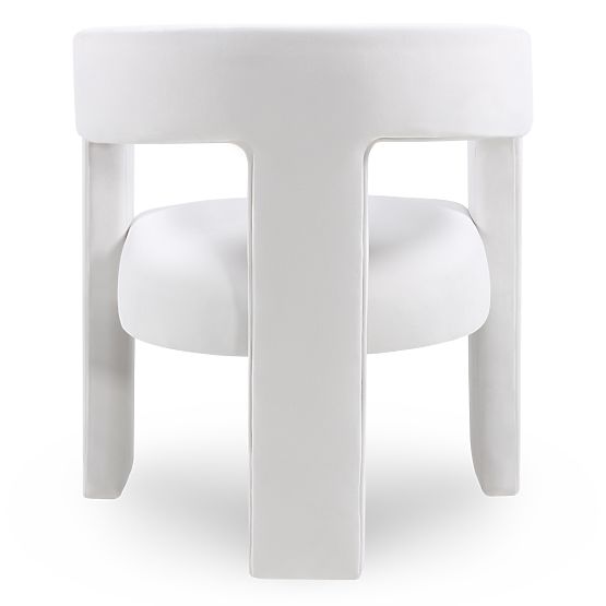 Lory Relaxation Chair, Velvet, Light Beige