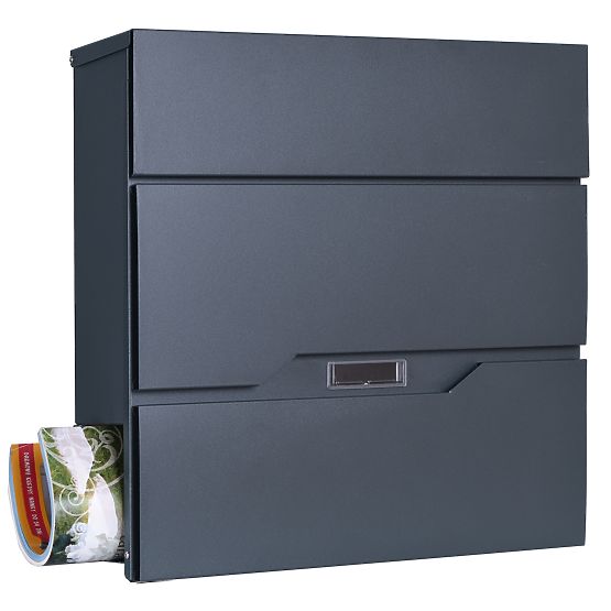 Mail Box for Letters Vidar Anthracite