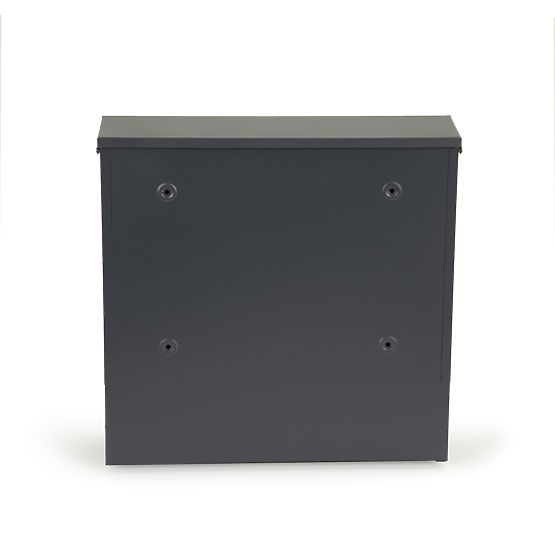 Mailbox for Letters and Newspapers Made of Galvanized Steel