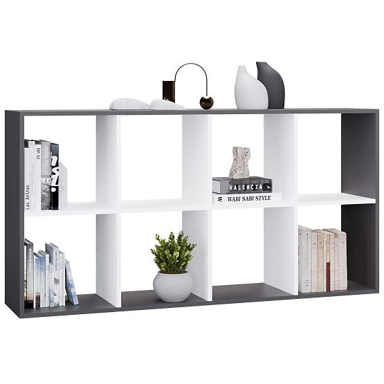 Malax 2X4 Shelf ANTHRACITE WHITE