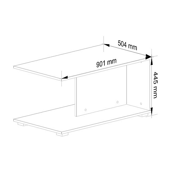 MARGO WENGE COFFEE TABLE