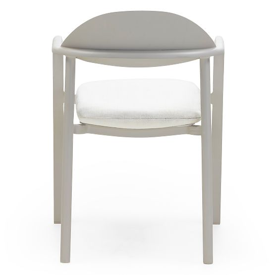 Marinelli Garden Chair, Aluminum, Light Beige