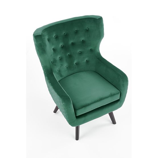 MARVEL Relaxation Armchair Dark Green / Black