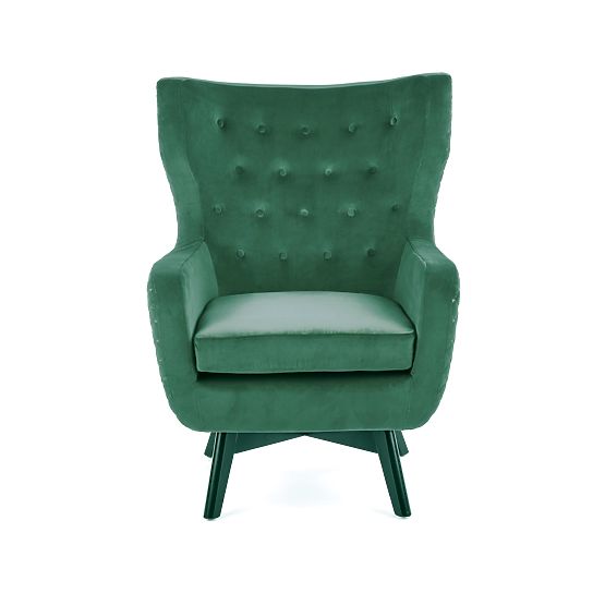 MARVEL Relaxation Armchair Dark Green / Black