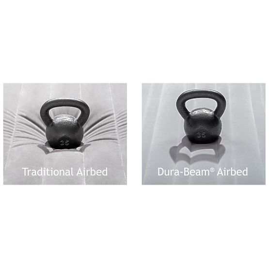 Mattress Bed 236x152cm with Pump for 2 Persons DELUXE 64448ND