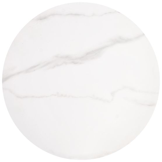 MERCURY 3 set of 2 benches, color: white marble / gold (2p=1pc)