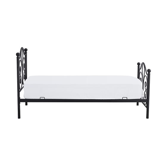 Metal bed PANAMA 200x90 - black