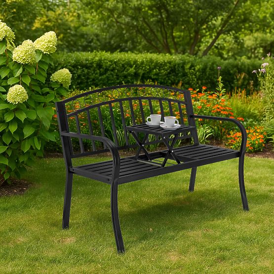 Metal Garden Bench BANCO