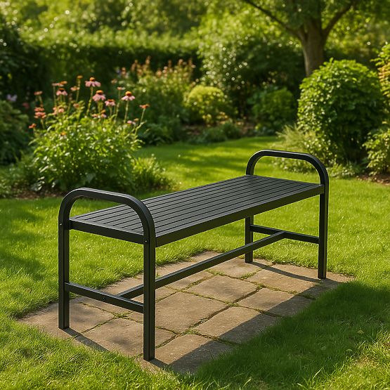 Metal Garden Bench SOBO