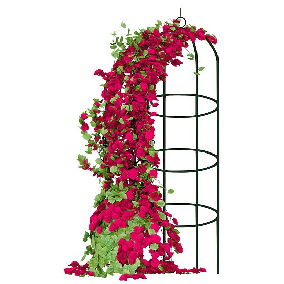 Metal Pergola Post Dark Green 190 cm
