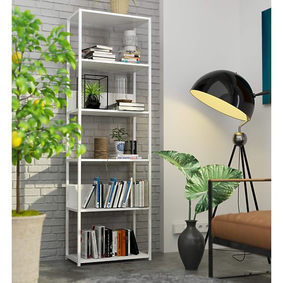 METAL SHELF LOFT 600 WHITE/WHITE