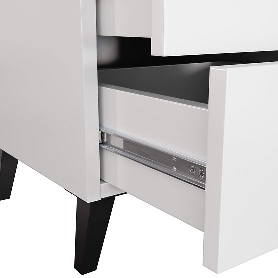 MOBI K-02 CHEST WHITE BLACK