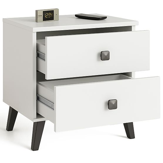 MOBI K-02 CHEST WHITE BLACK