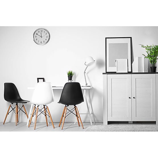 Modern Chair Milano DSW PP Black