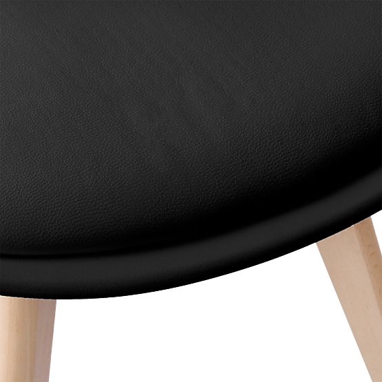 Modern Chair Nantes DSW Black