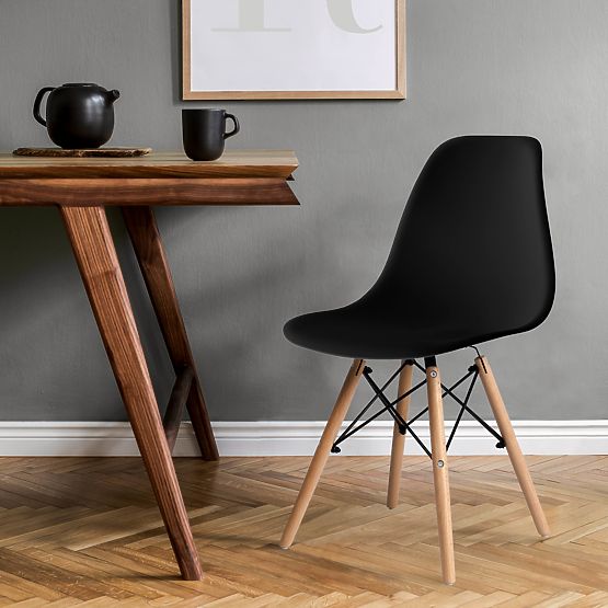 Modern Chair Paris DSW Black