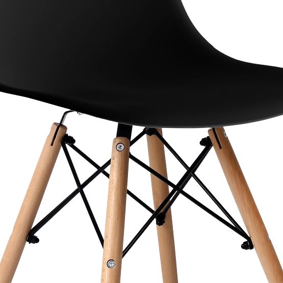 Modern Chair Paris DSW Black