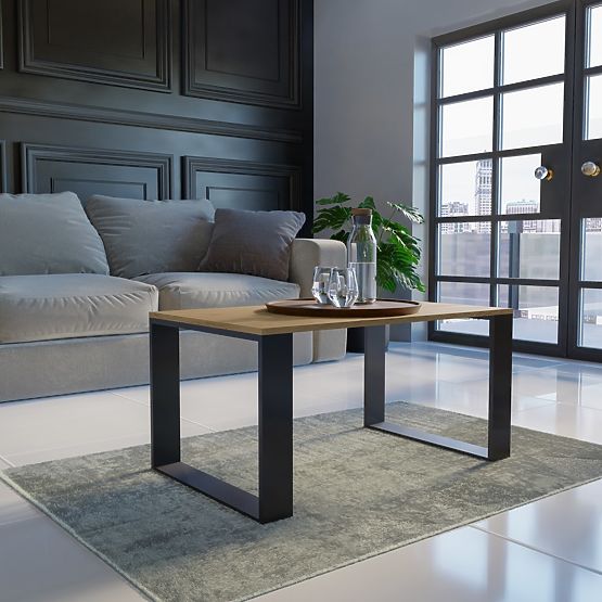 Modern Coffee Table MODERN ARTISAN BLACK