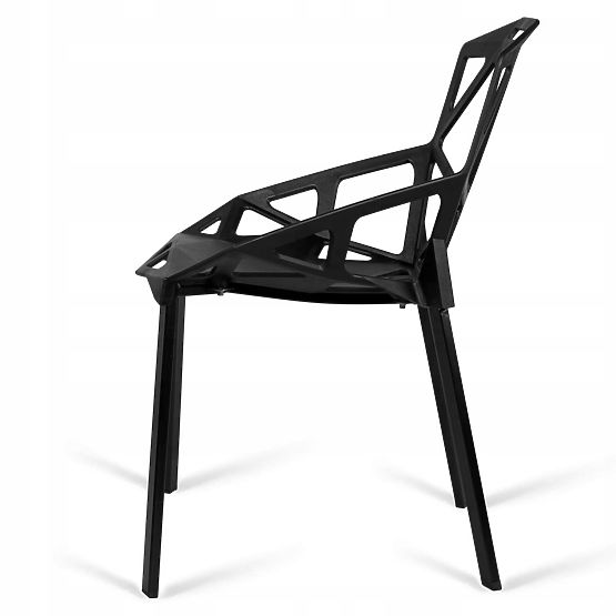 Modern Lace Armchair VECTOR Black