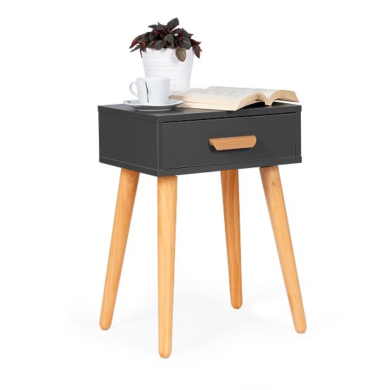 Modern Nightstand Gray Coffee Table