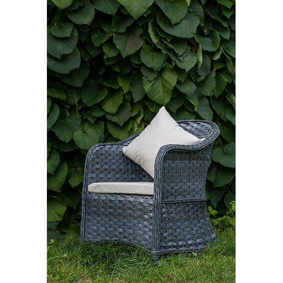 MODERNO Grey Technorattan Terrace Chair