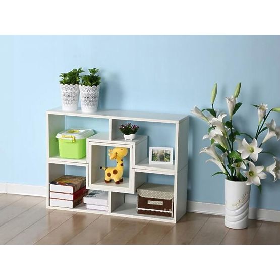 Modular Cabinet Shelf Dresser White