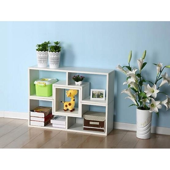 Modular Cabinet Shelf Dresser White