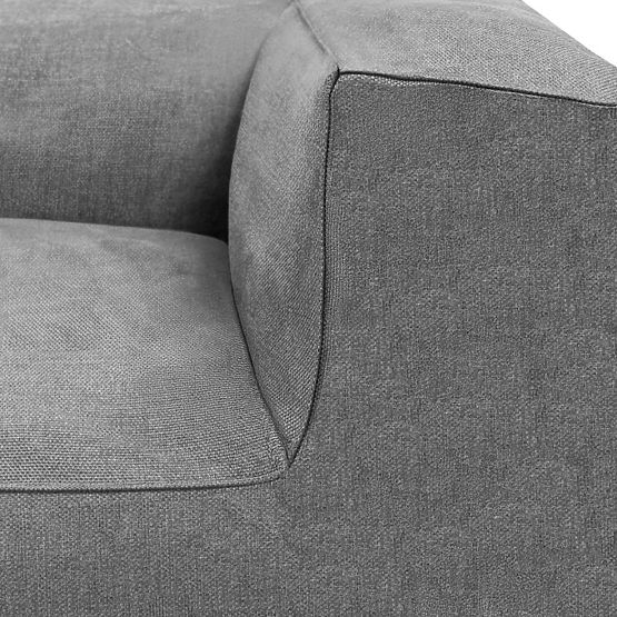 Modular Garden Sofa Vacuum VI with Cover, Gray