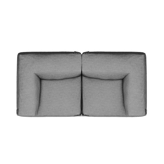 Modular Garden Sofa Vacuum Vlll with Cover, Gray