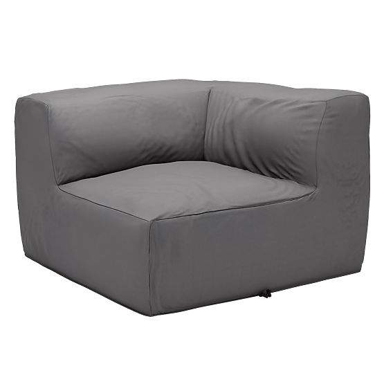 Modular Garden Sofa Vacuum Vlll with Cover, Gray