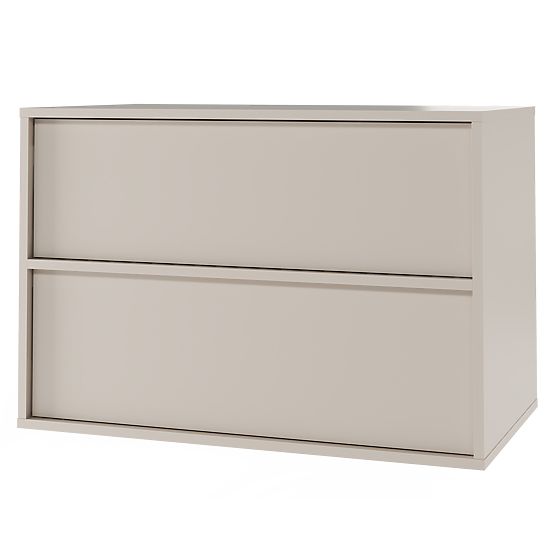 Mossy Vanity Cabinet for Countertop Sink, 80 cm, Cashmere