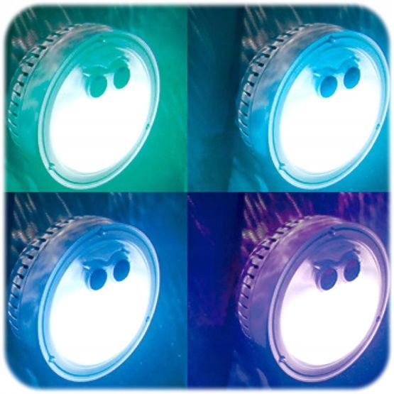 Multicolor LED Battery Lamp for SPA INTEX 28503