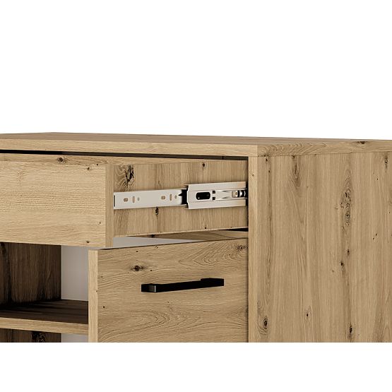Nevio shoe cabinet - artisan oak