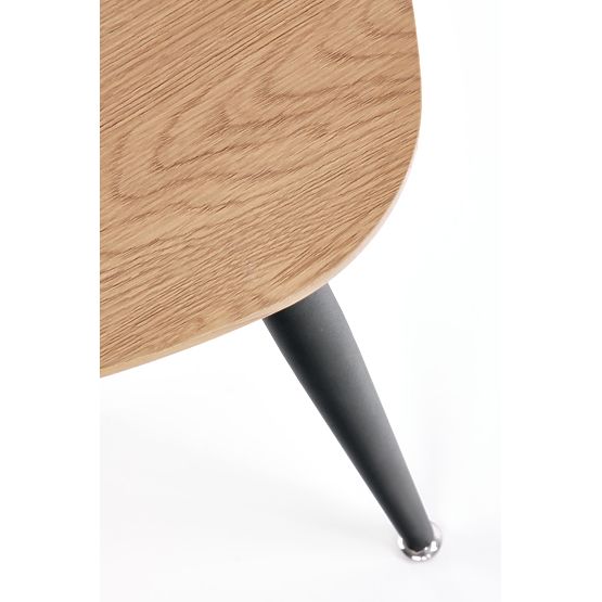 NICEA 2, set of 2 benches golden oak/black