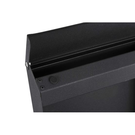 Odvin Black Mailbox for Letters