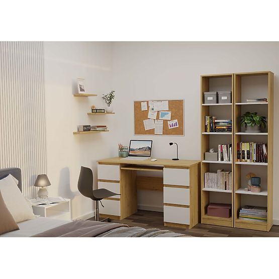 Onyx R40 Shelf OAK ARTISAN WHITE