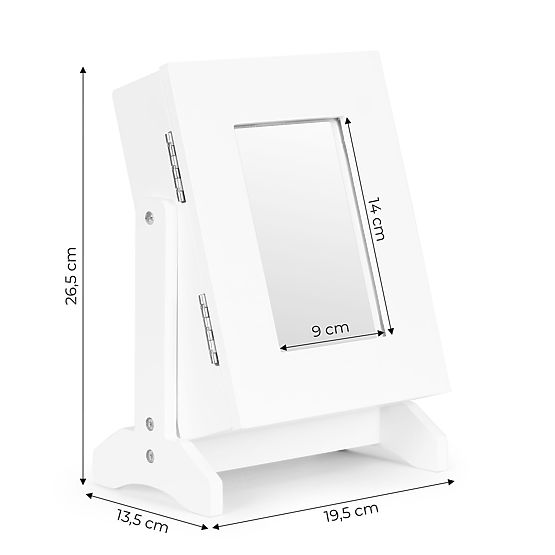 Organizer Jewelry Box with Mirror ModernHome