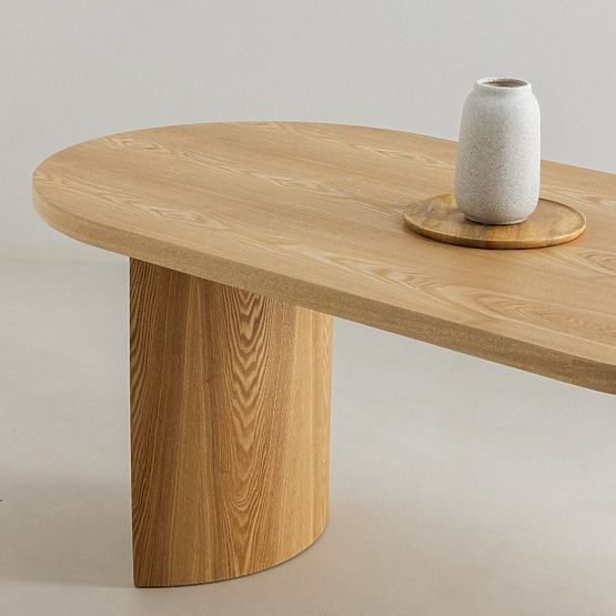 Oval Dining Table Portofino, Ash