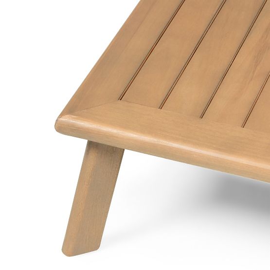 Penne Garden Furniture Set, Eucalyptus Wood FSC, Aluminum, Beige