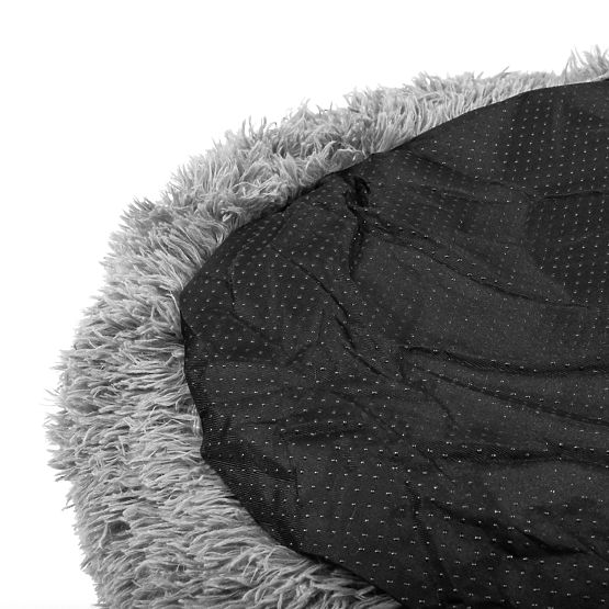 PET BED FOR DOGS AND CATS PJ-014 LIGHT GRAY L