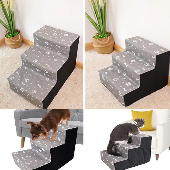 PET STAIRS 342533A BLACK/PRINT