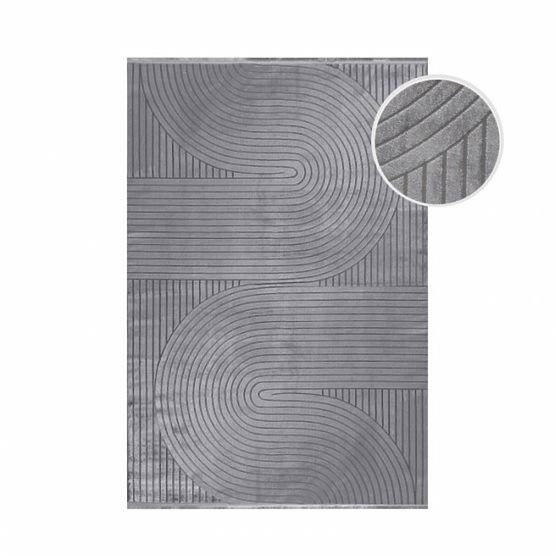 Piece carpet Style - gray