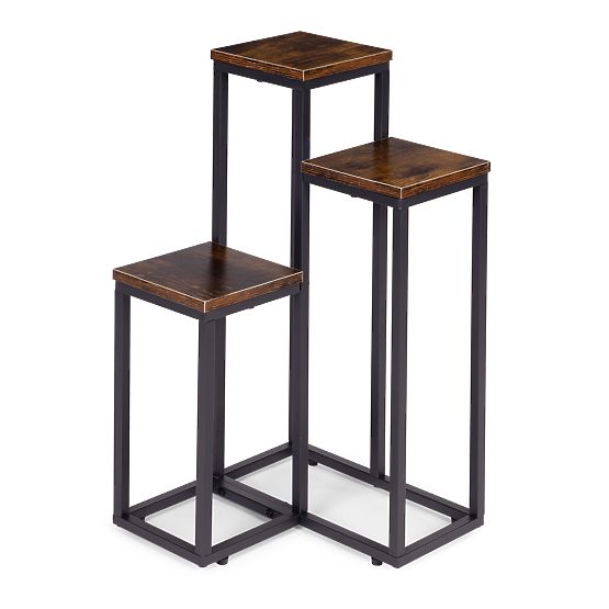 Plant Stand with 3 Shelves Loft ModernHome