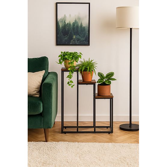 Plant Stand with 3 Shelves Loft ModernHome