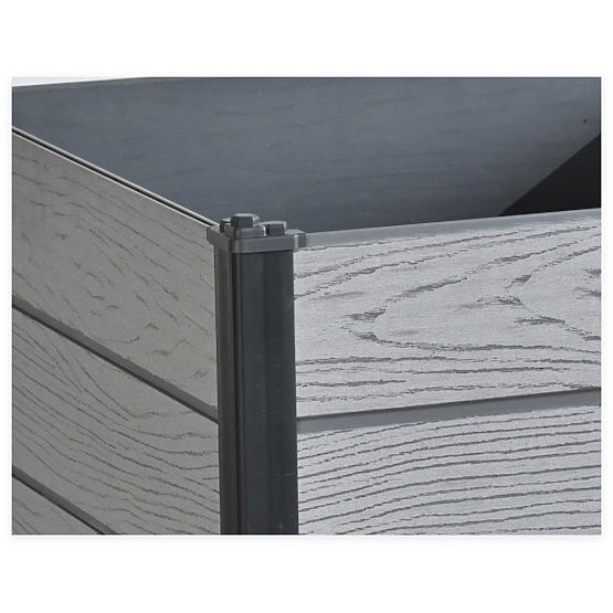 Practical Garden Planter Square Flower Pot Cover 73x73x70.5 cm