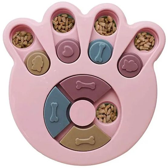Puzzle Game Toy for Dogs and Cats Brady Pink
