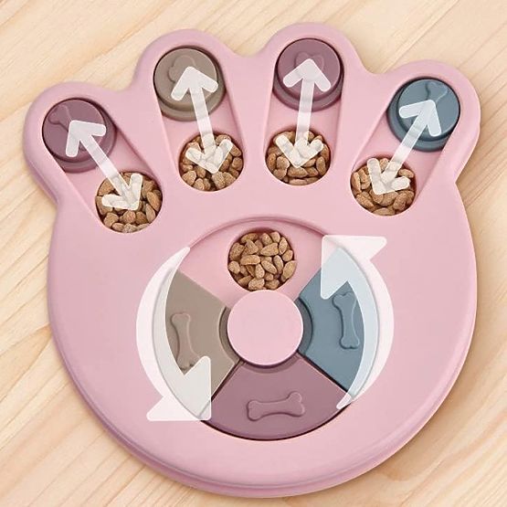 Puzzle Game Toy for Dogs and Cats Brady Pink