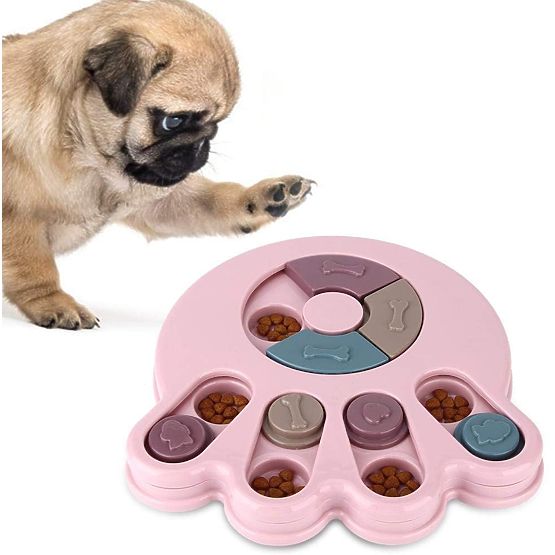 Puzzle Game Toy for Dogs and Cats Brady Pink